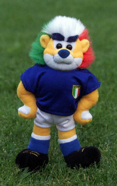 图文:意大利国家队推出新的吉祥物