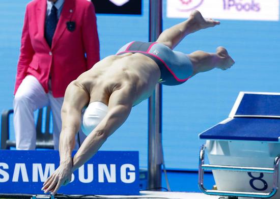 世锦赛中国游泳成绩跌至第六 不能只押宝孙杨一人