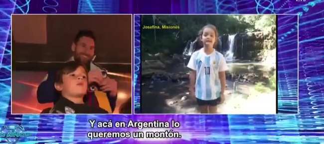 感人！阿根廷小朋友都爱梅西 这视频解了他的心结