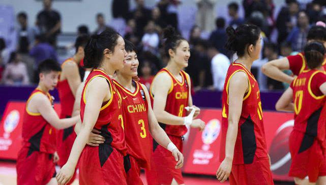 中国女篮位列世界第8