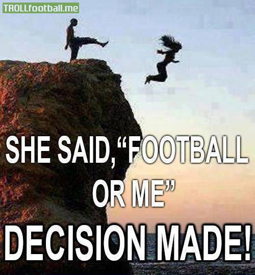 足球还是女友？