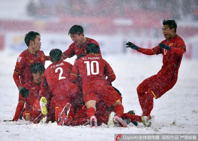 越南足球正走向崛起