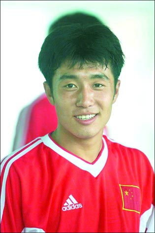 图文-中国20岁以下青年足球队队员马亮