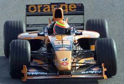 图文[f1]飞箭车队2001赛季新车