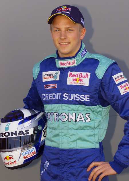 图文2001赛季f1大奖赛索伯车手莱库宁