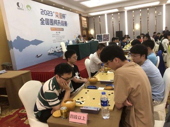 全国围棋升段赛第四轮战罢 27日进行第五轮