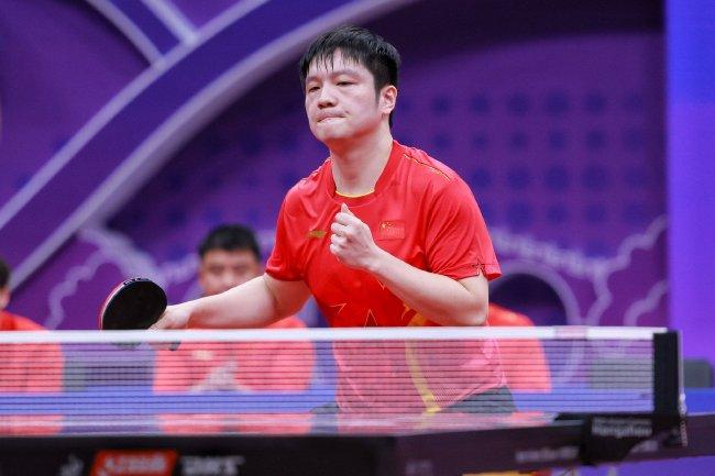 亚运会国乒单项继续不败 樊振东王楚钦均横扫晋级