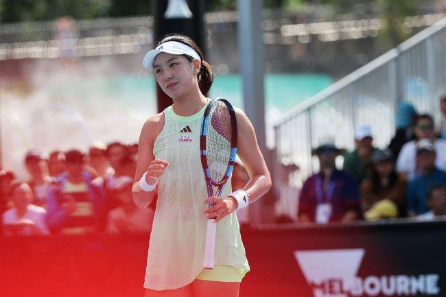 澳网-王欣瑜女单一轮游 1-2不敌帕里早早出局