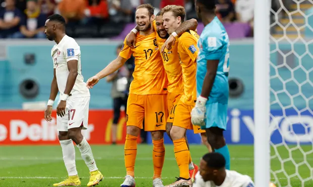 世界杯-加克波连3场进球 德容破门荷兰2-0夺头名