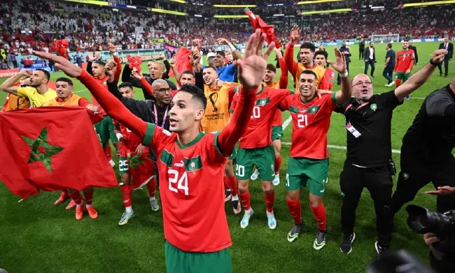 世界杯-C罗哑火葡萄牙小负出局 摩洛哥首进四强